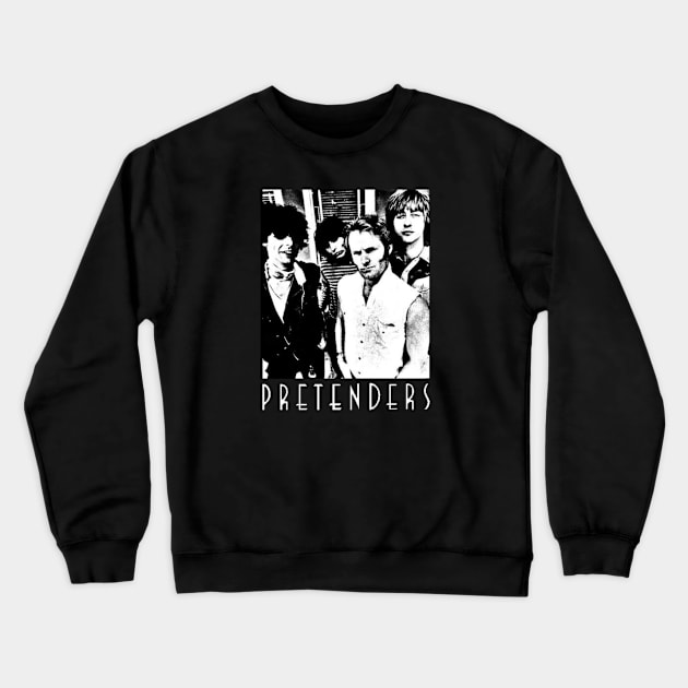 The pretenders///Aesthetic art for fans Crewneck Sweatshirt by MisterPumpkin